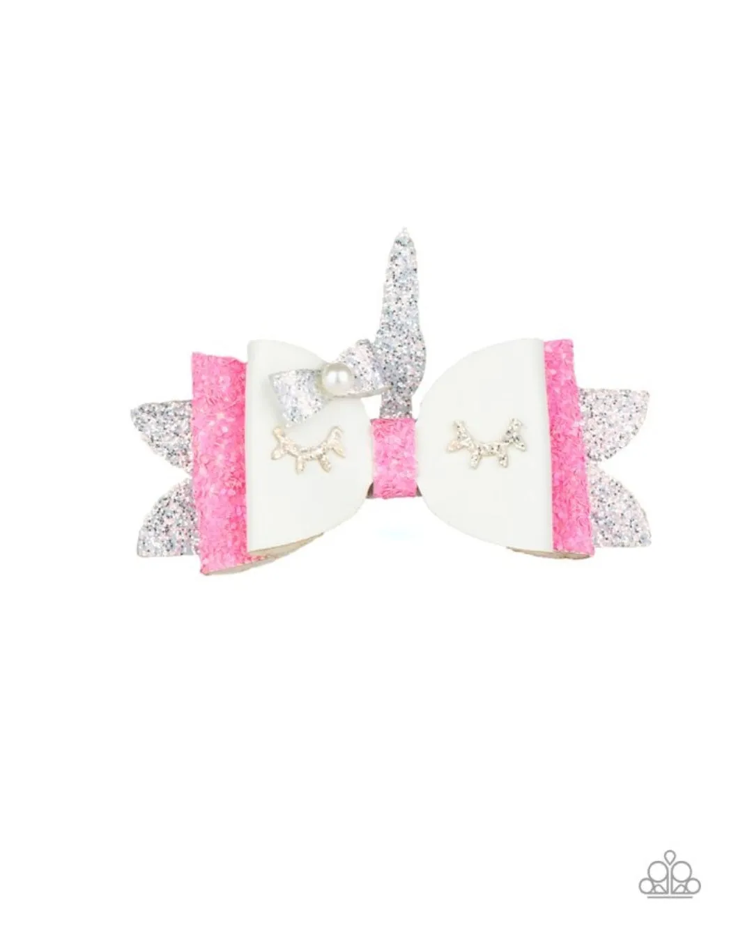 All Rainbows and Unicorns - White - Paparazzi  Accessories