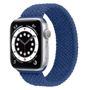 Apple Watch (41mm) elastic watch strap - Blue / Size: S