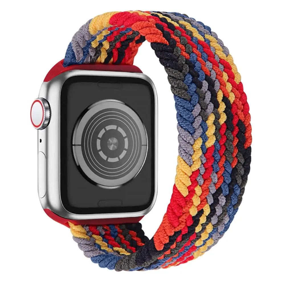 Apple Watch (41mm) elastic watch strap - Colorful Black / Size: S