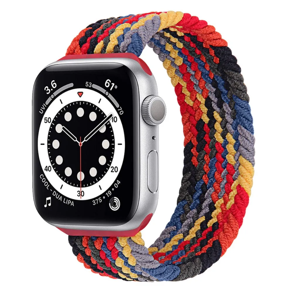 Apple Watch (41mm) elastic watch strap - Colorful Black / Size: S