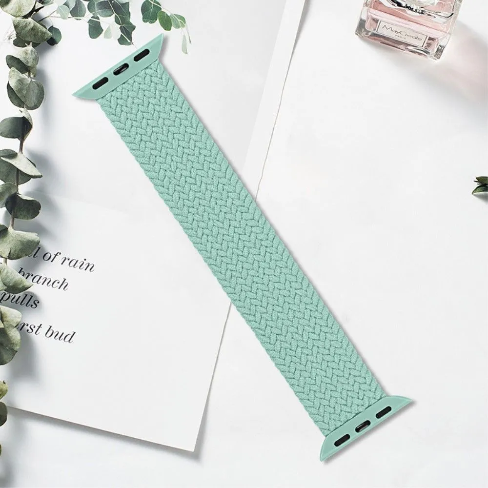 Apple Watch (41mm) elastic watch strap - Mint Green / Size: M