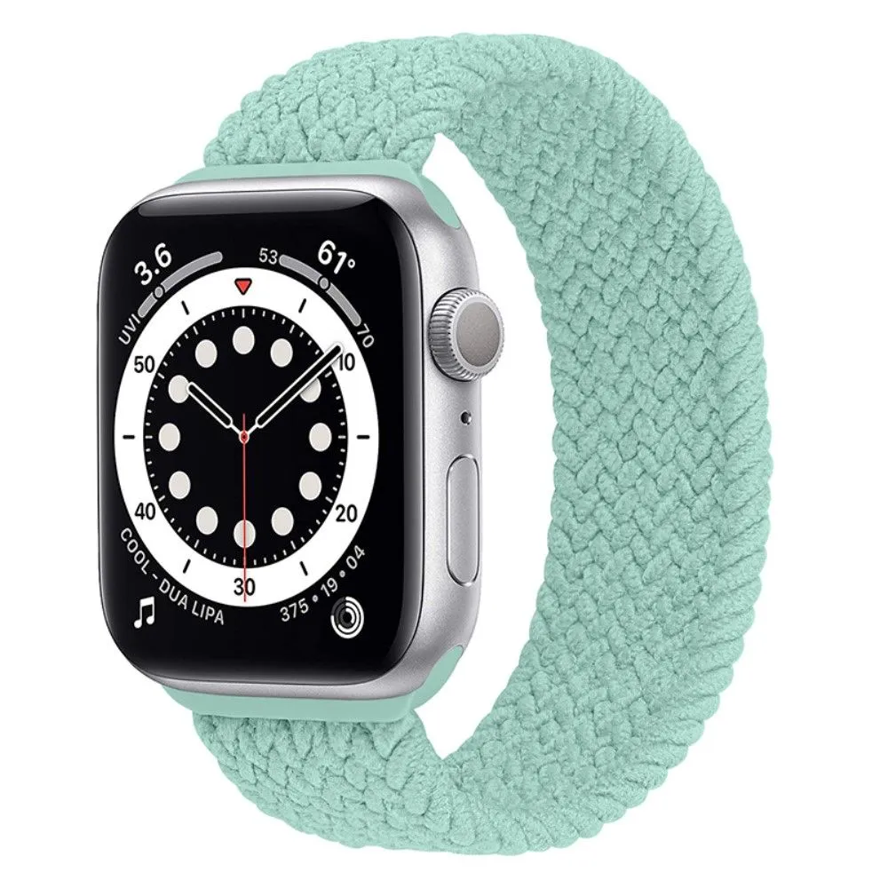 Apple Watch (41mm) elastic watch strap - Mint Green / Size: M