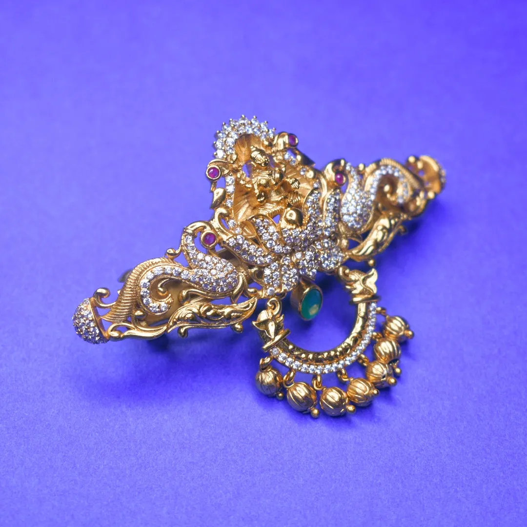 Asp Antique Cz Hair Clip