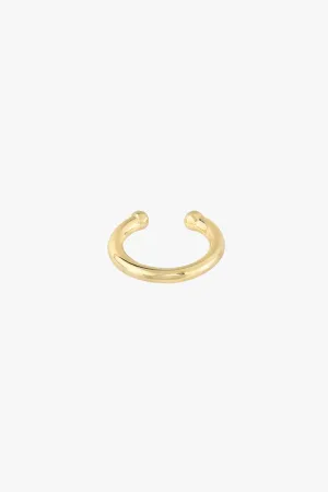 Classic ear cuff gold plated