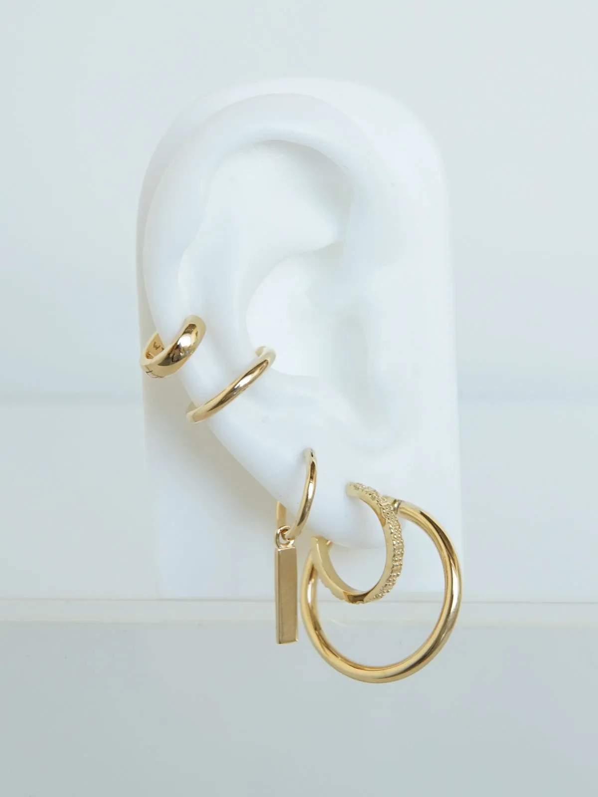 Classic ear cuff gold plated