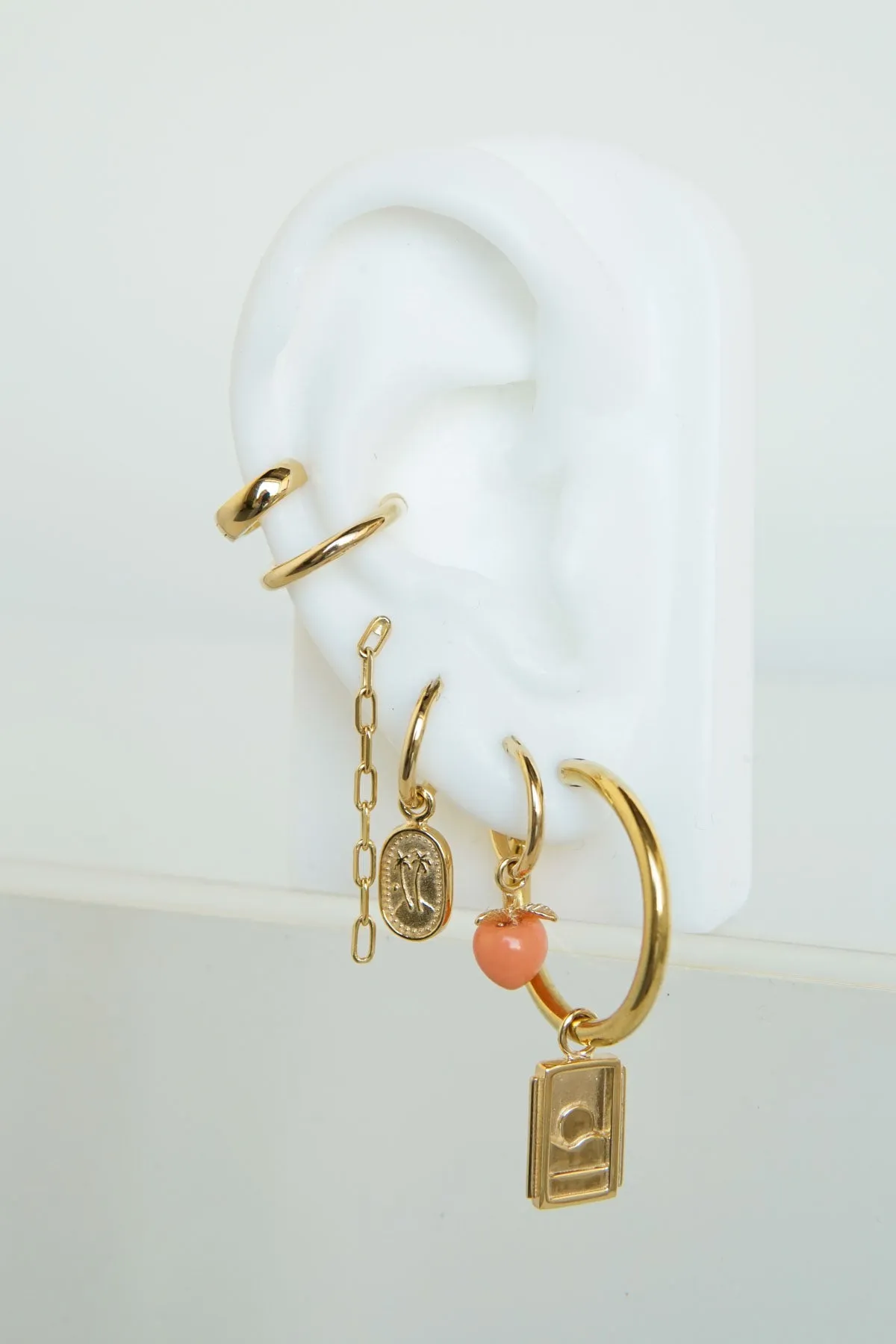 Classic ear cuff gold plated