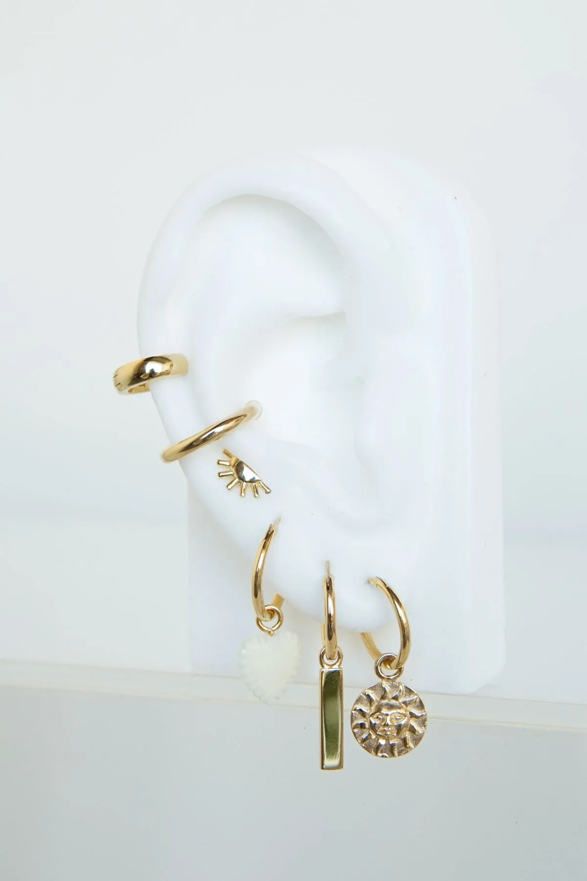 Classic ear cuff gold plated