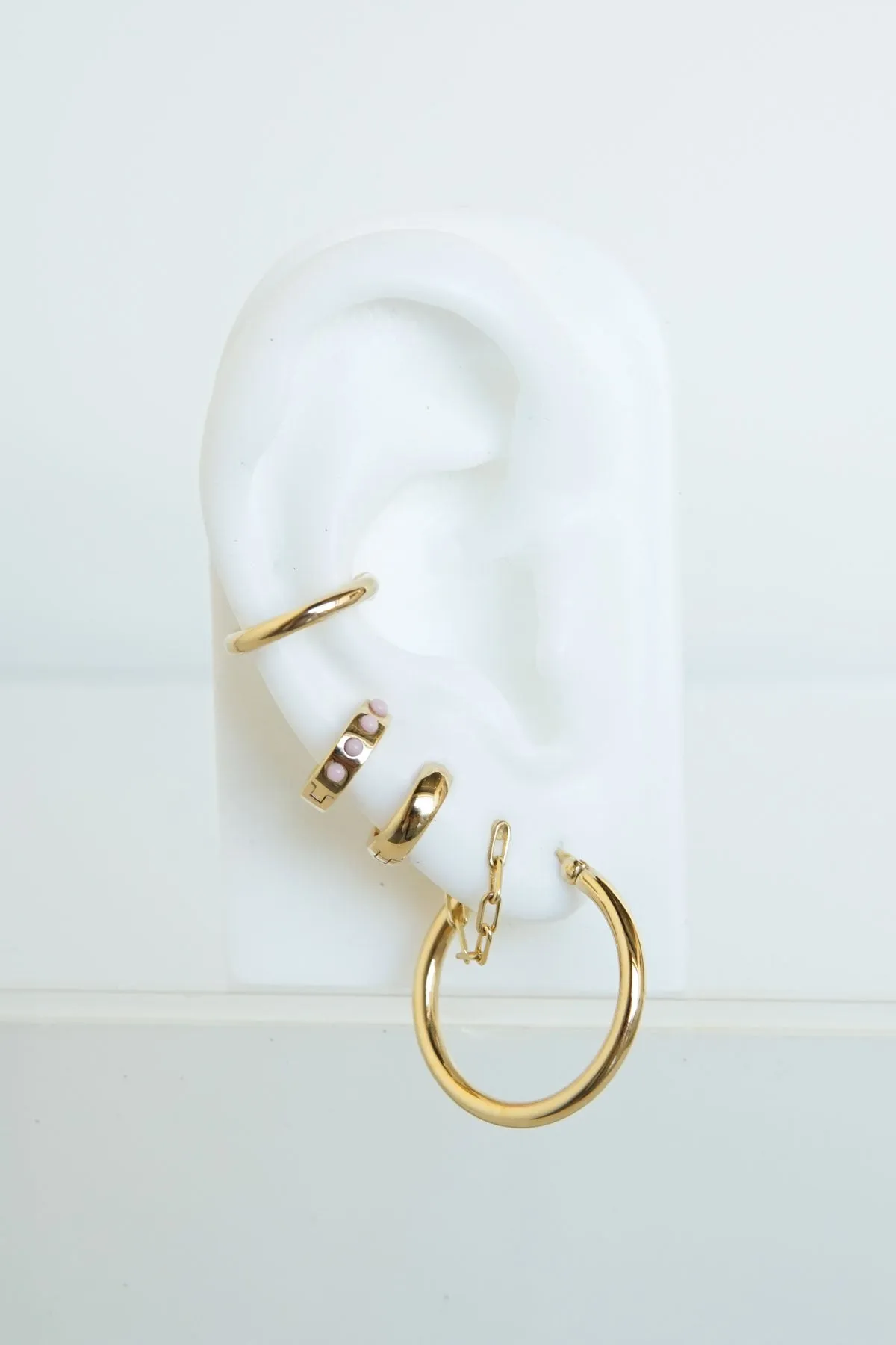 Classic ear cuff gold plated