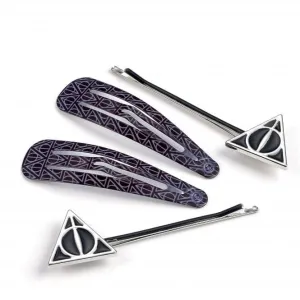 Deathly Hallows Hair Clip Set