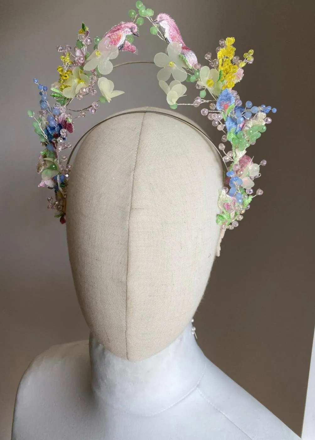 Enchanting Floral Fairy Crown