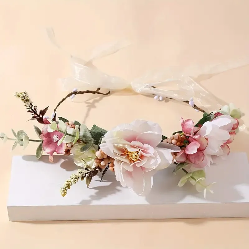 Flower Headpiece Enchanting & Romantic