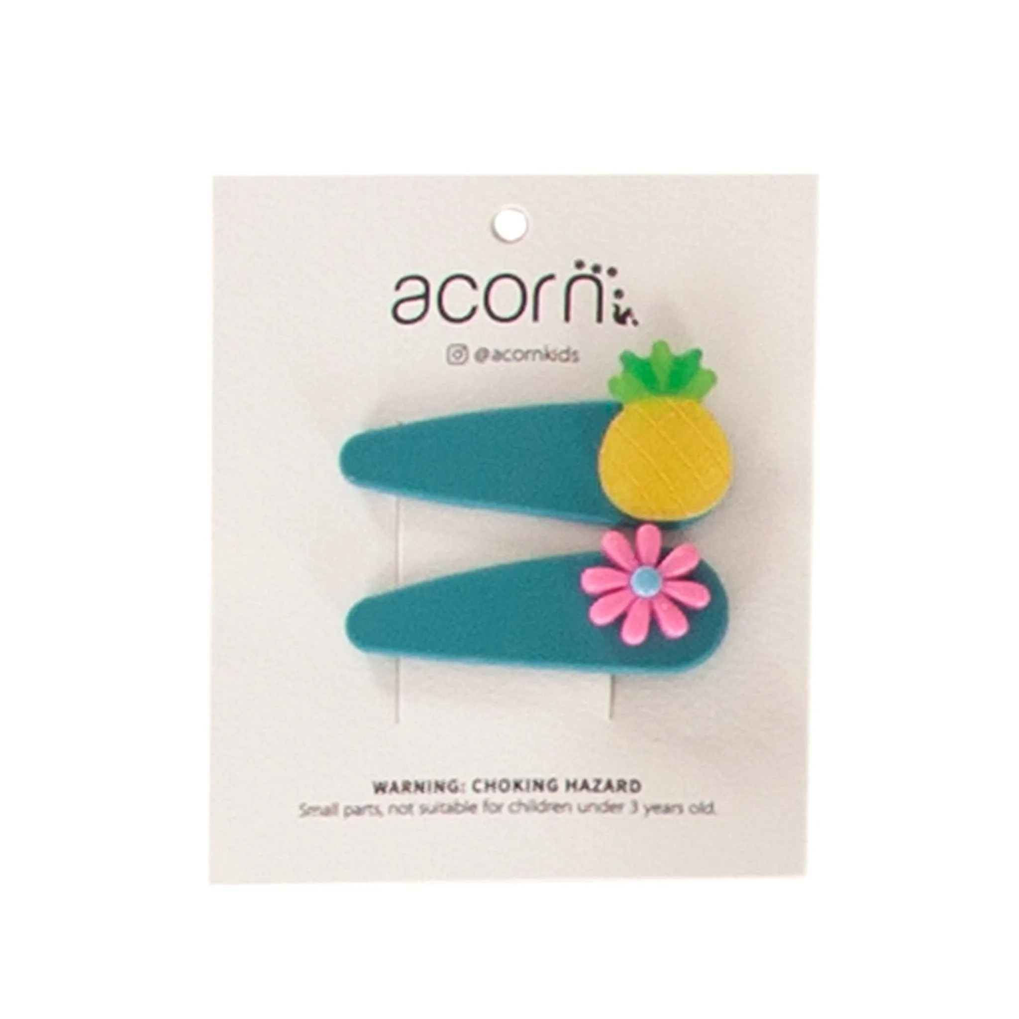 Fruit Hair Clip Teal