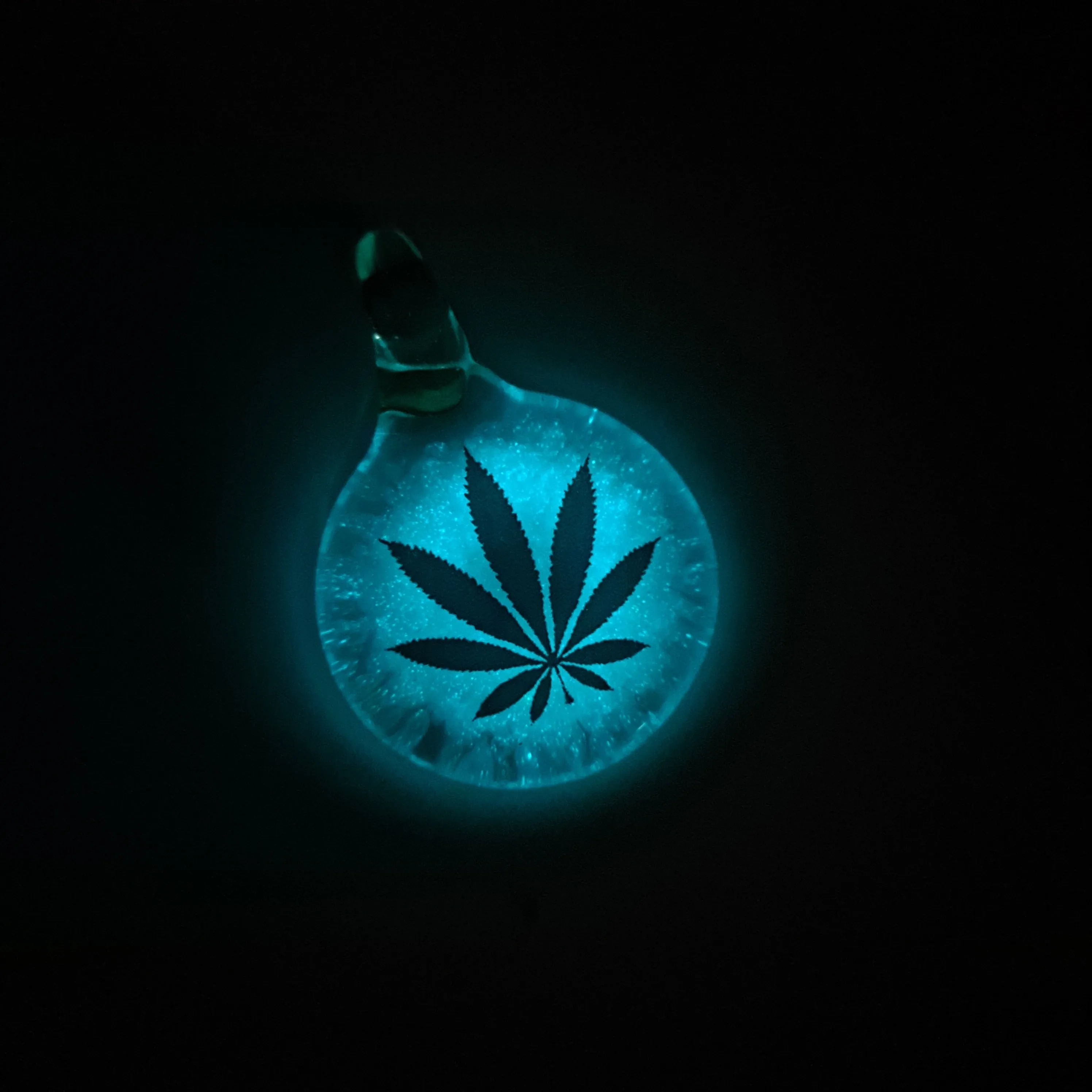 Glow in the Dark Tree Pendants