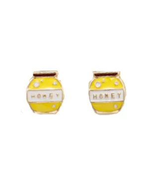 Honey Jar Stud Earrings