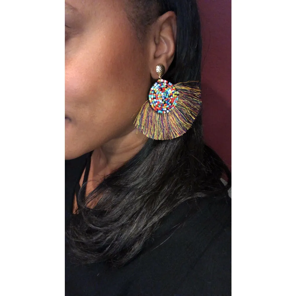 KoKo Bohemian Tassle Earrings