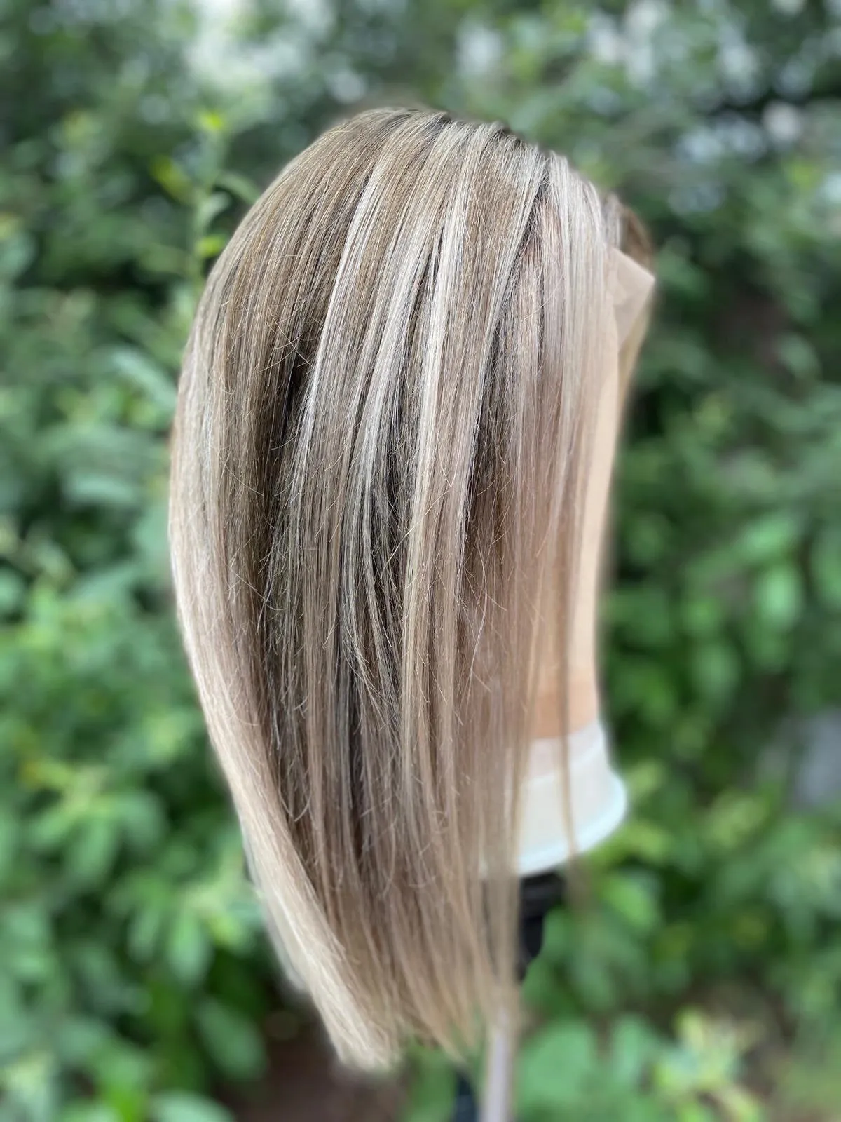 Luxury Balayage Highlight Brown Ash Blonde 100% Human Hair Swiss 13x4 Lace Front Glueless Wig  U-Part, 360 or Full Lace Upgrade Available