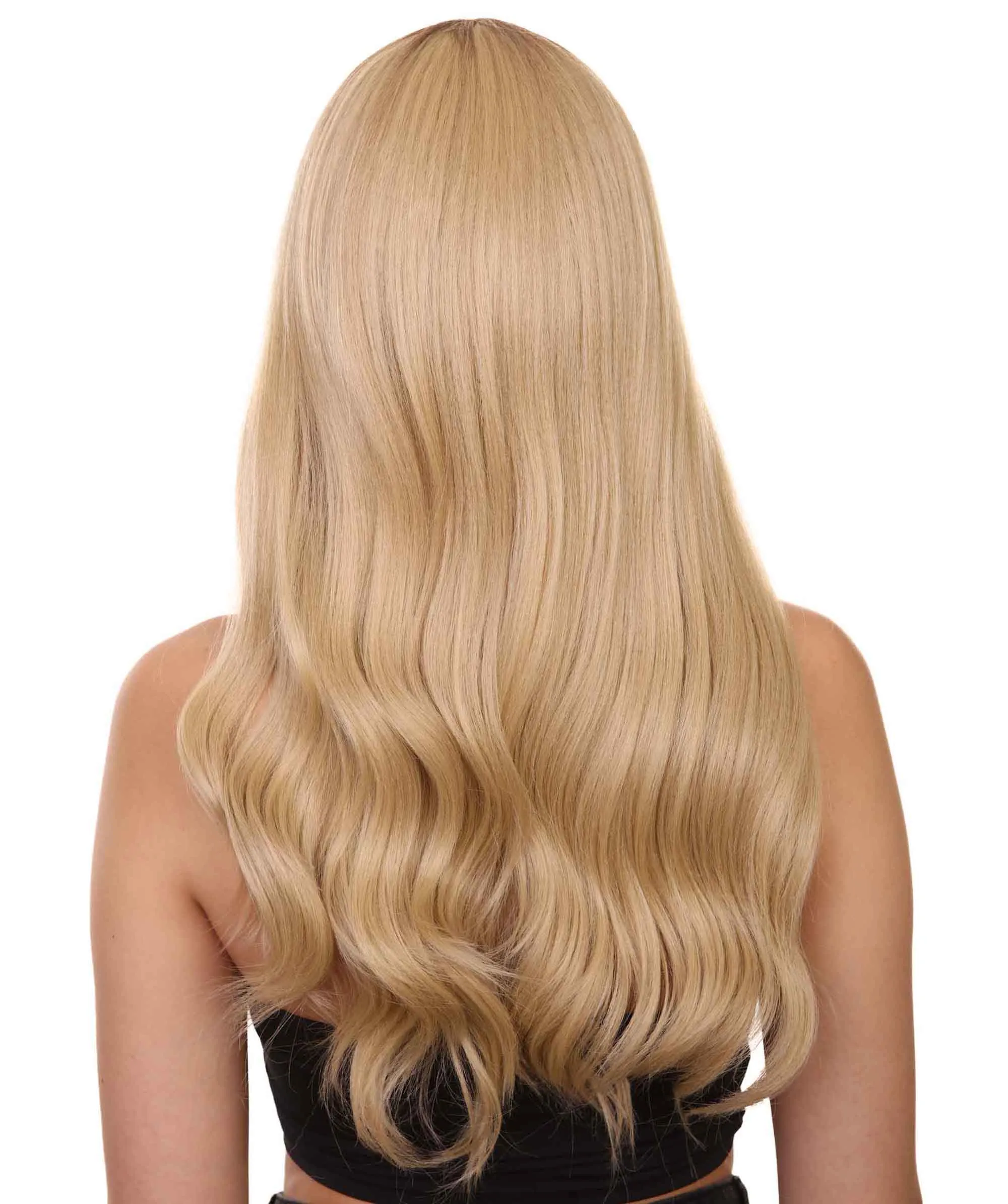 Mary-Kate Women's Long Length Lace Front Wavy Hair With Dark Roots - Adult Fashion Wigs | Nunique | Nunique