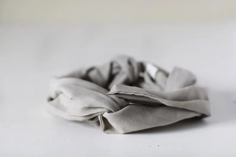 Organic Cotton Headwrap - Neutral turbans hair scarf