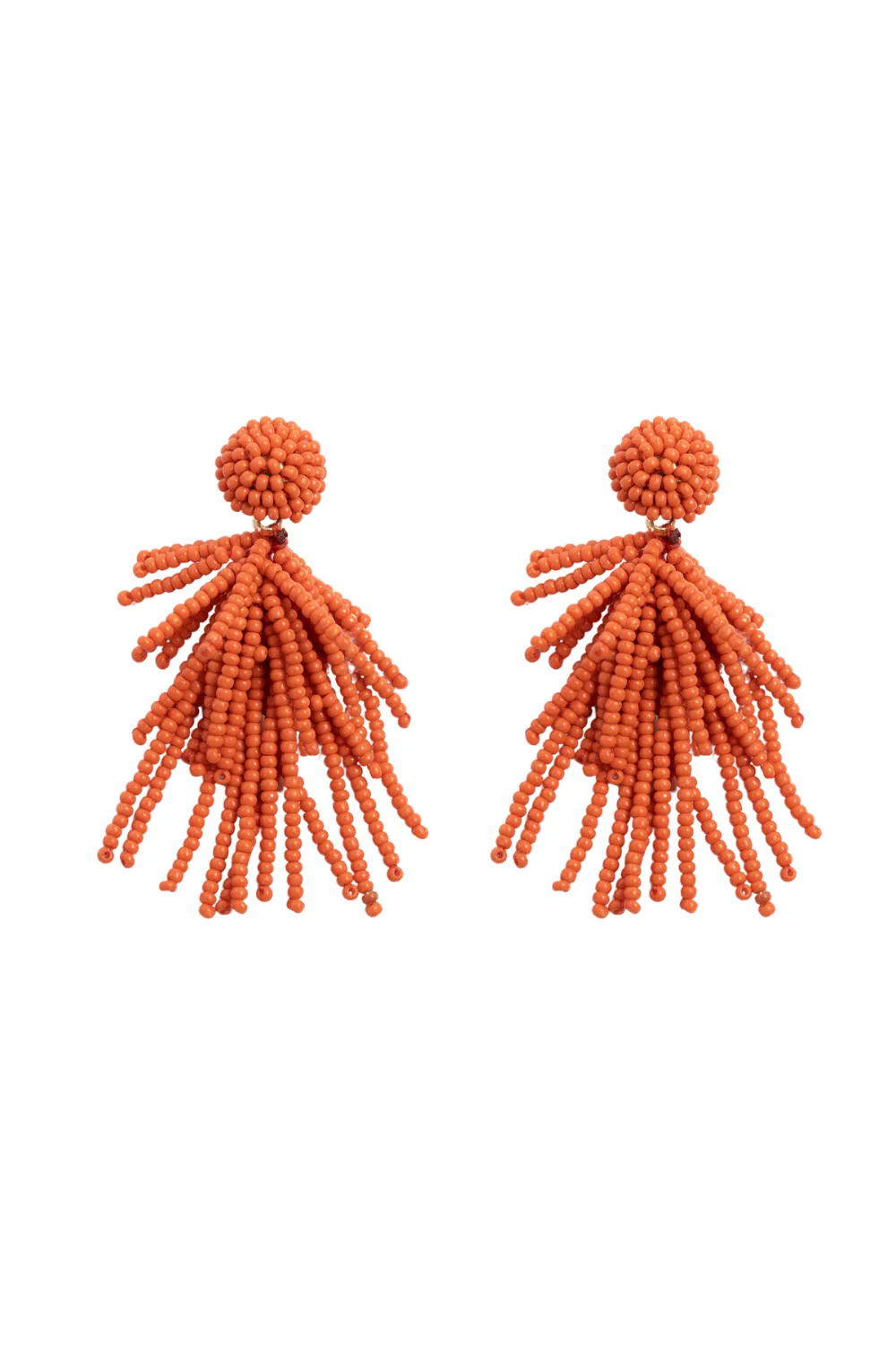 Shania Earrings in Rust