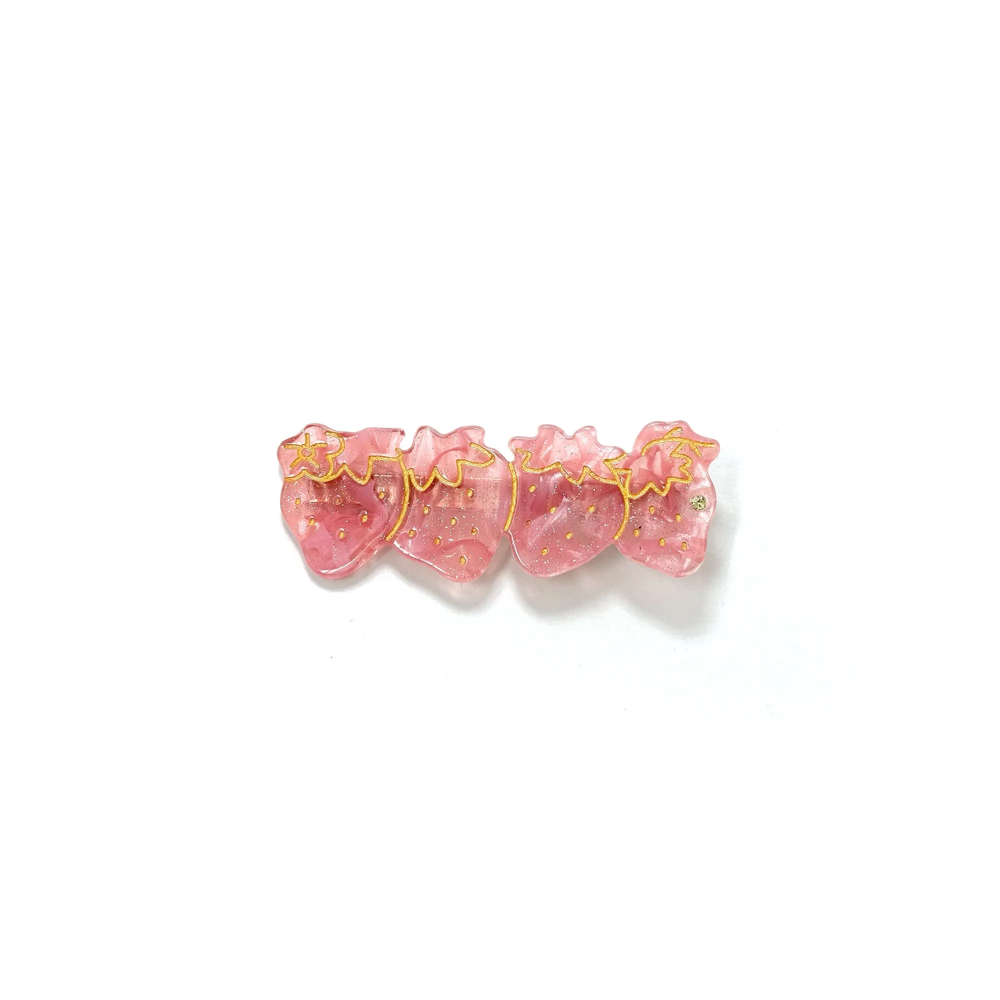 Strawberry 🍓 Hair Clips - Set of 2