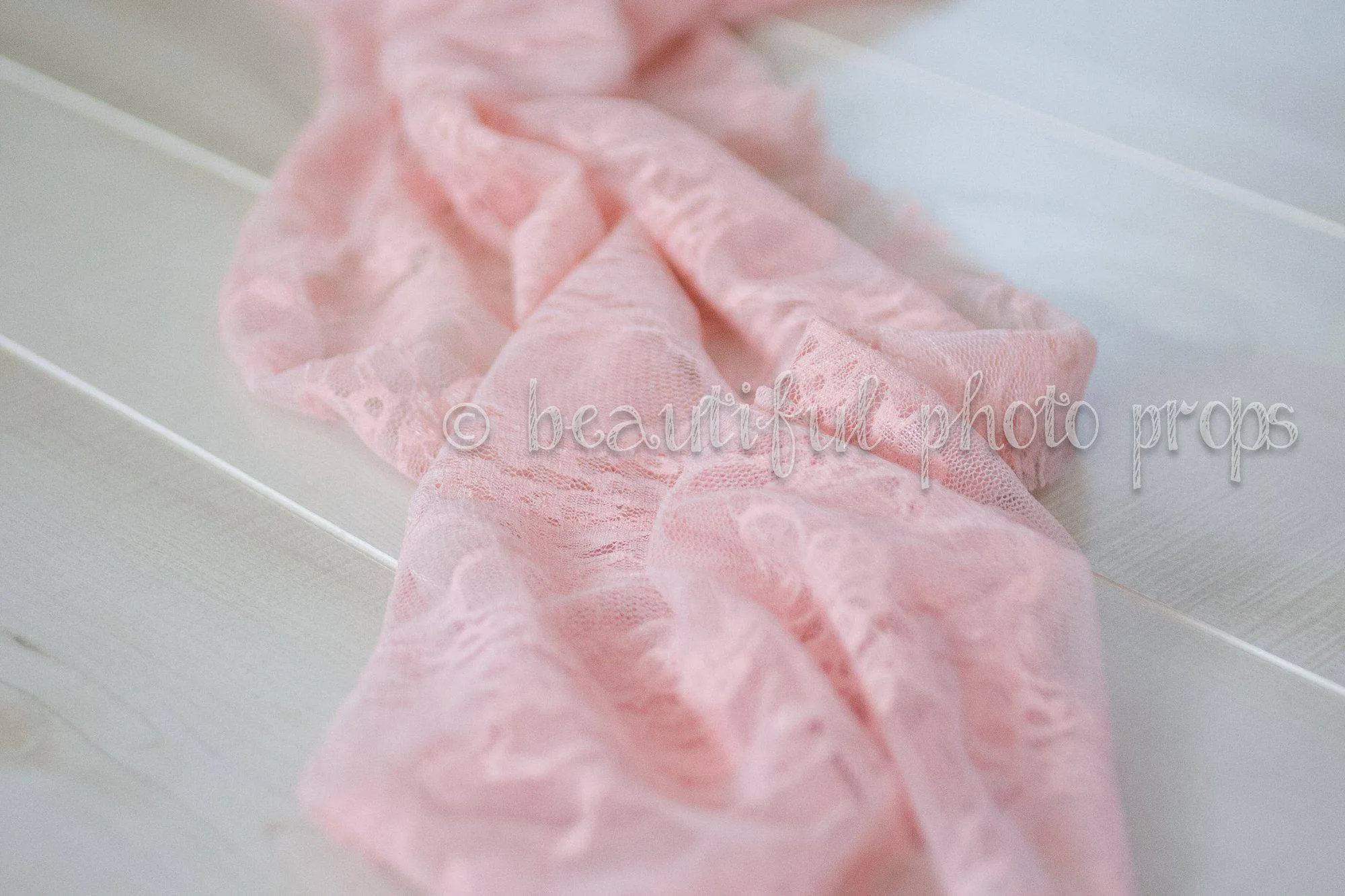 Stretch Lace Wrap in Sweet Pink Baby Swaddle